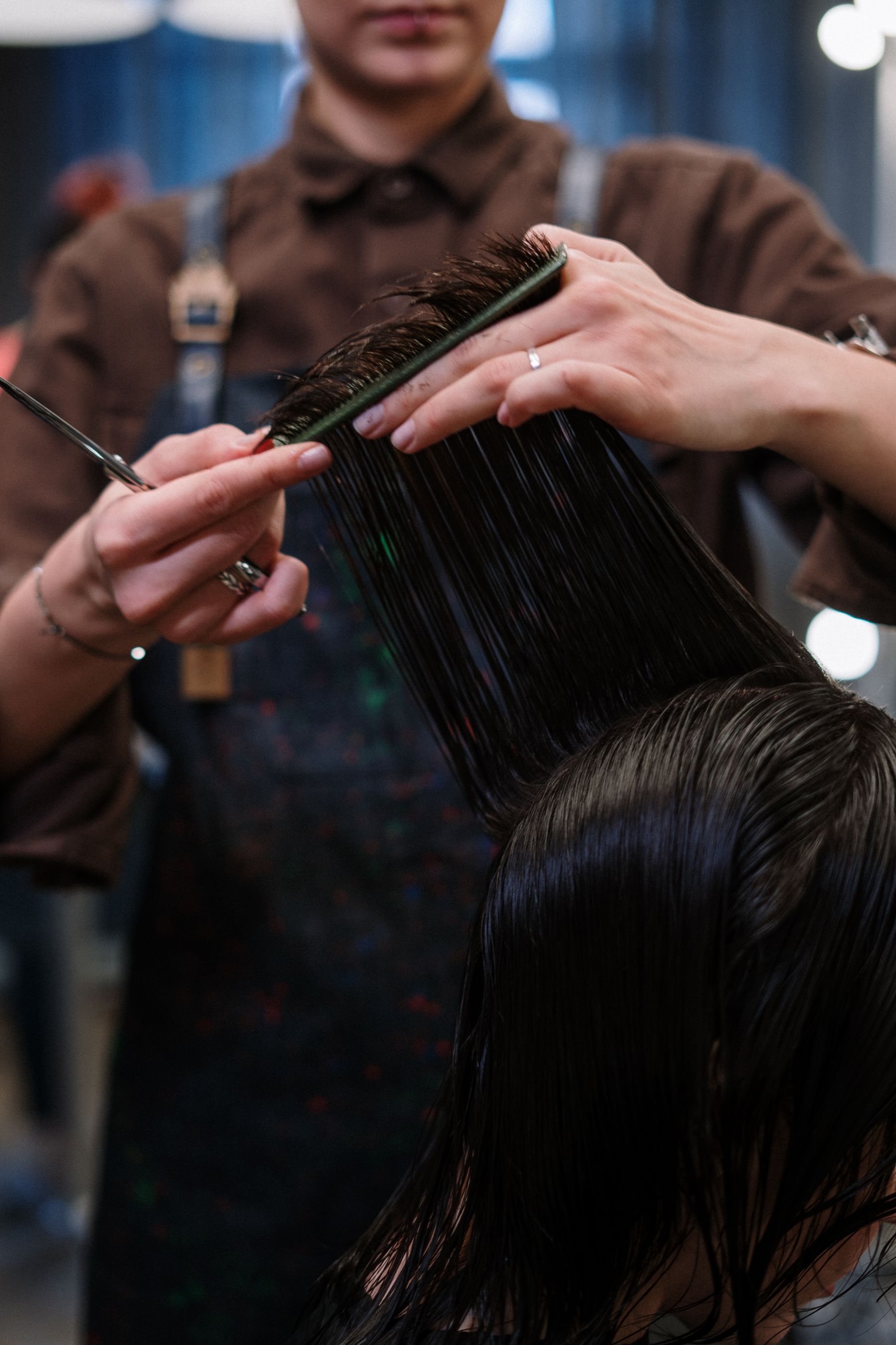 Coupe femme : détail 1